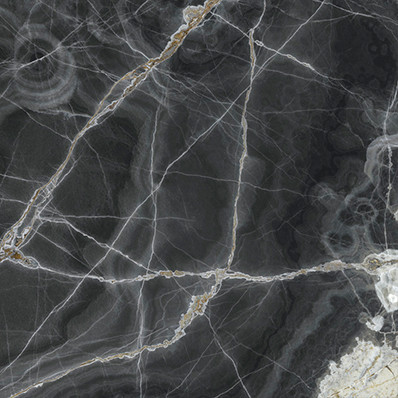 Ariostea Ultra Onici Onice Nero Lucidato Shiny 150x300cm - Ultra onici onice nero - Ariostea Onice Nero Shiny 150x300cm