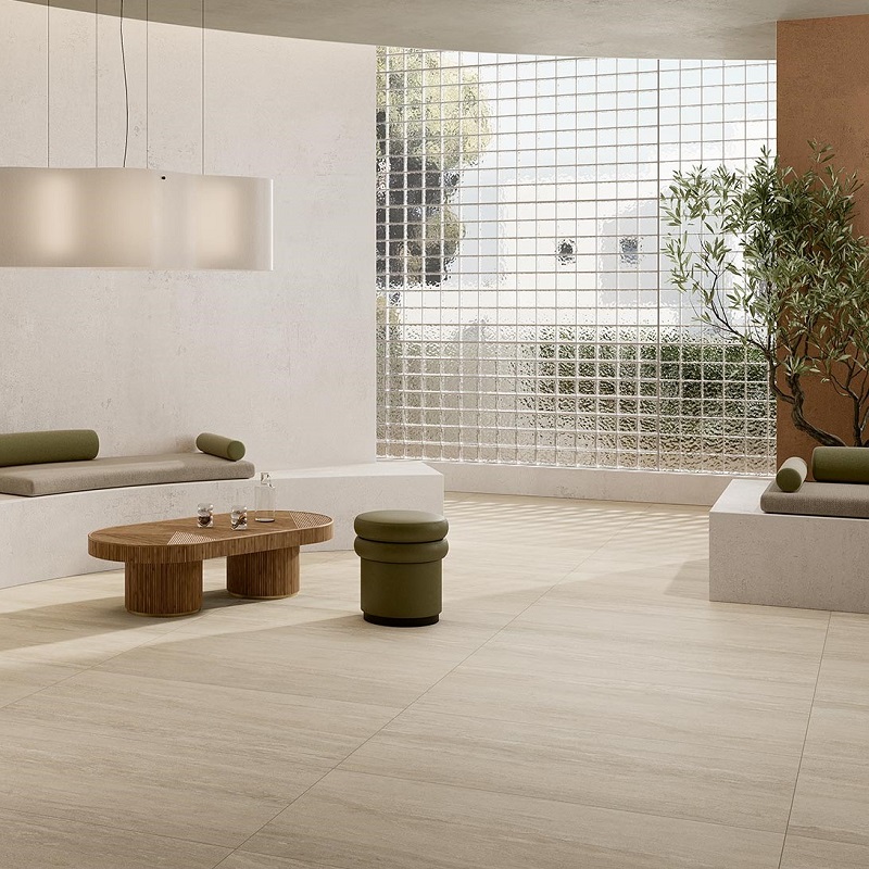 Versatile Vein Beige diverse afmetingen - Versatile vein beige sfeer - Versatile Vein Beige 60,4x60,4