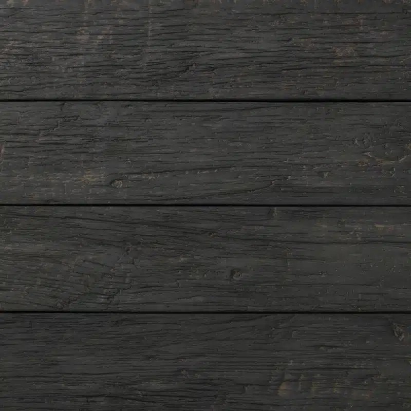 Vlonderplanken Weathered Oak Embered - Weathered oak sample embered - Embered